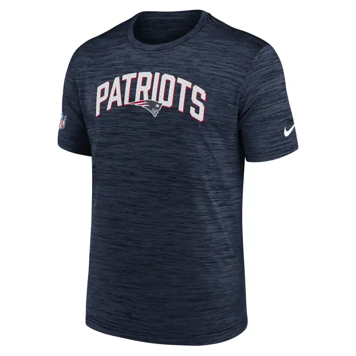T-shirt NFL Sideline Velocity New England Patriots 22 BLEU MARINE