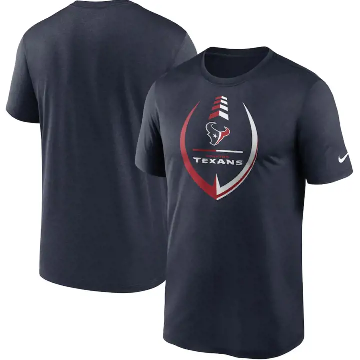 T-shirt légende icône NFL Houston Texans 22 NAVY