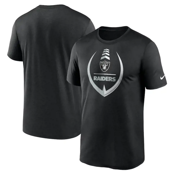 T-shirt Las Vegas Raiders NFL Icon Legend 22 BLK