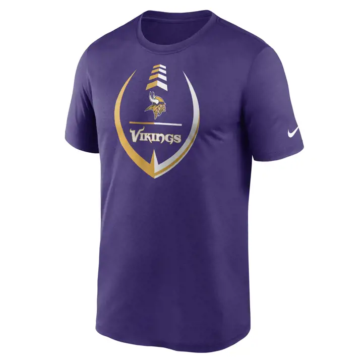 T-Shirt Légende et Icône des Vikings du Minnesota NFL 22 PUR