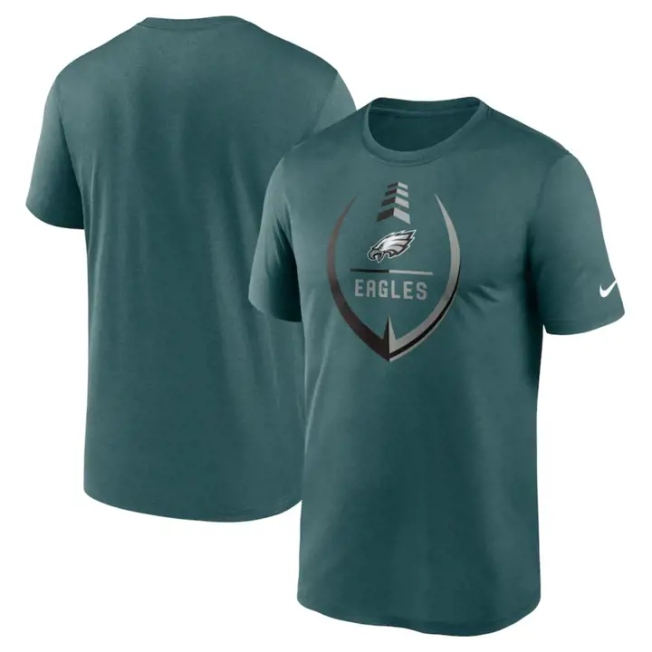 T-shirt Icône Légende NFL Philadelphia Eagles 22 VERT
