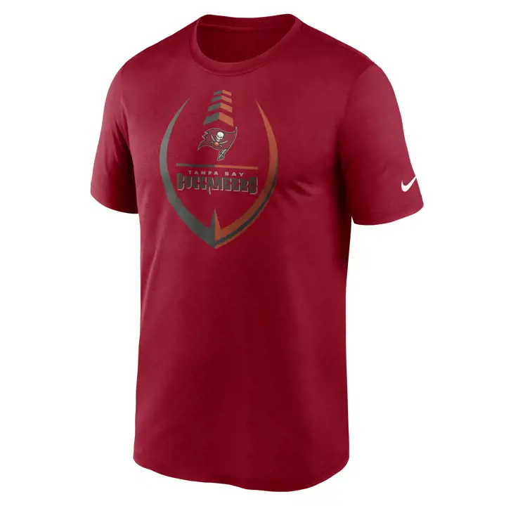 T-Shirt Icône Légende NFL Tampa Bay Buccaneers 22 ROUGE