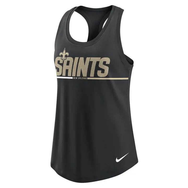 Débardeur dos nageur femme New Orleans Saints NFL 22 noir