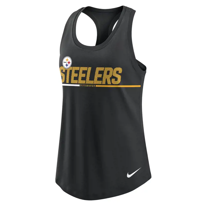 Débardeur dos nageur NFL Femme Pittsburgh Steelers 22 noir