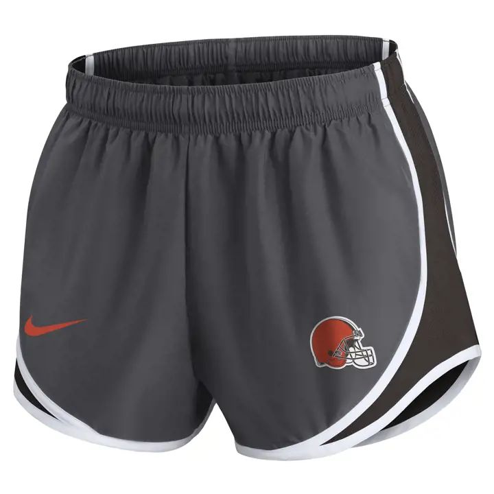 Short Nike Tempo NFL Cleveland Browns pour femme 22 gris
