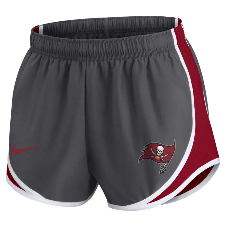 Short Nike Tempo NFL Tampa Bay Buccaneers pour Femme 22 gris