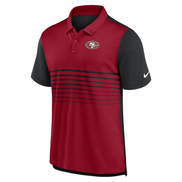 San Francisco 49ers NFL Polo fashion 22 noir