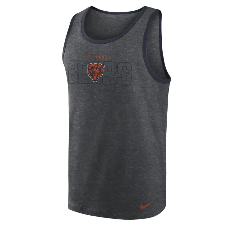 Débardeur superposé Chicago Bears NFL 22 GRIS