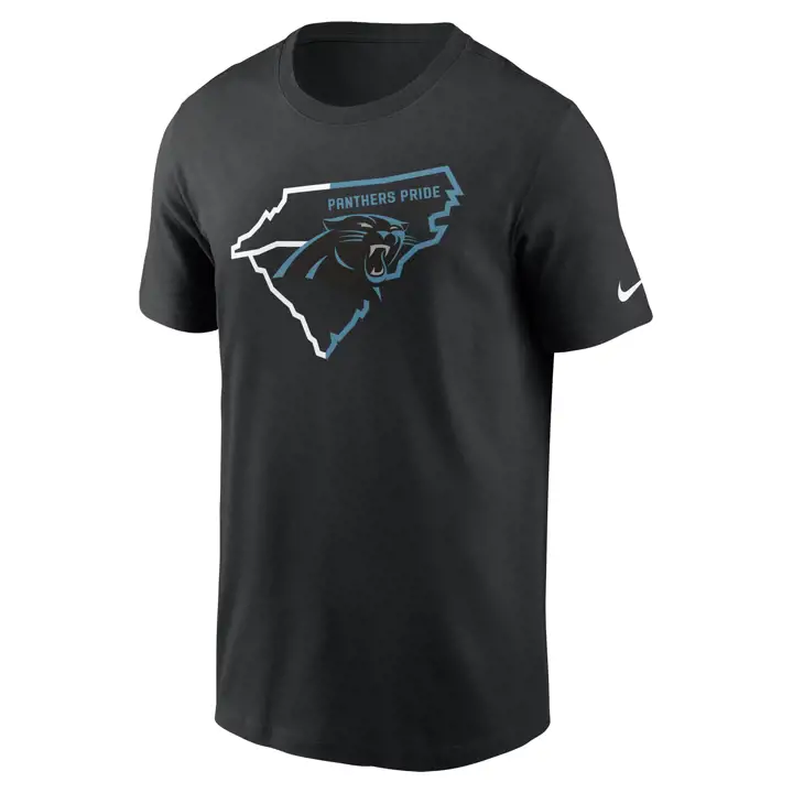 T-shirt Carolina Panthers NFL Essential Local Phrase 22 BLK