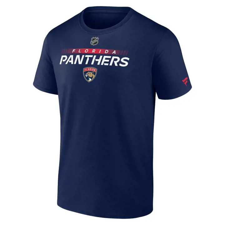 T-shirt Florida Panthers NHL Authentic Pro Prime BLEU MARINE