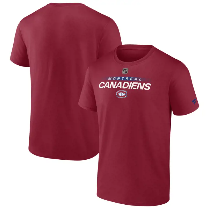 T-shirt Prime authentique Pro des Canadiens de Montréal LNH CREDR