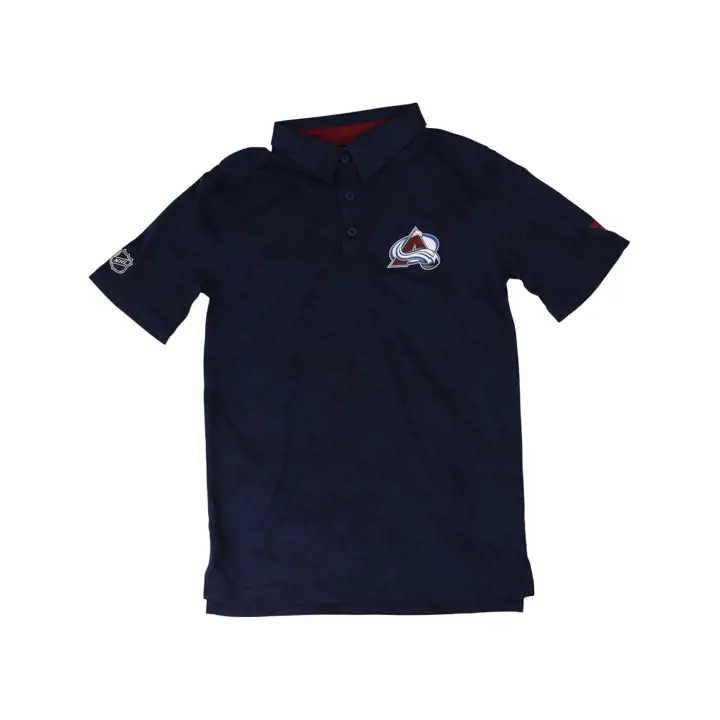 Polo de performance Colorado Avalanche LNH NAVY