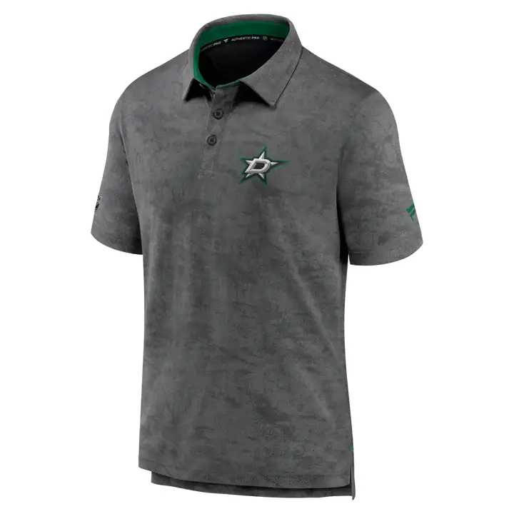 Dallas Stars NHL Polo de performance RINK noir