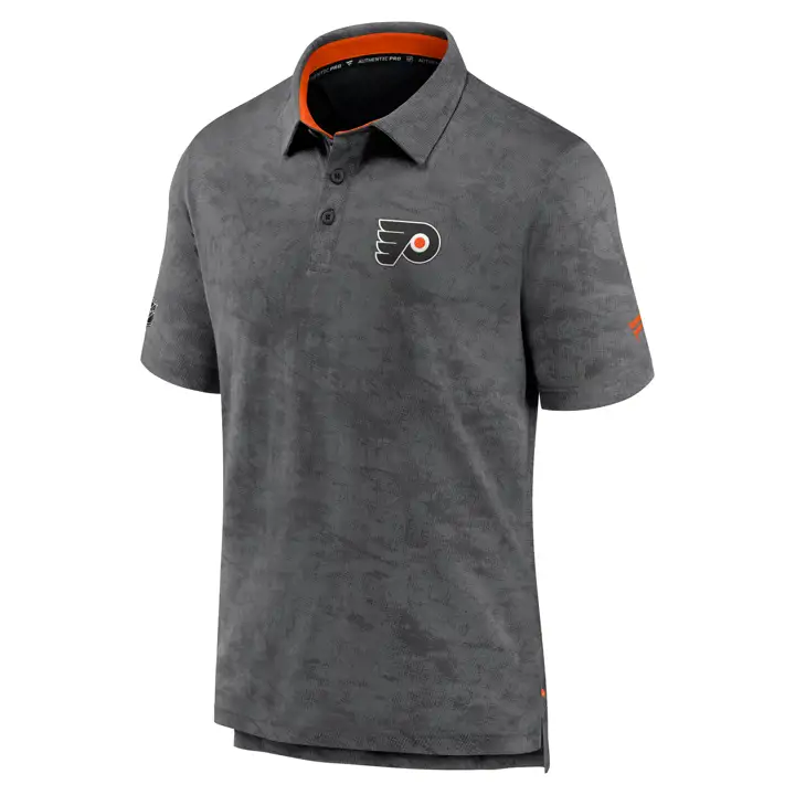 Polo de Performance NHL RINK Philadelphia Flyers Noir
