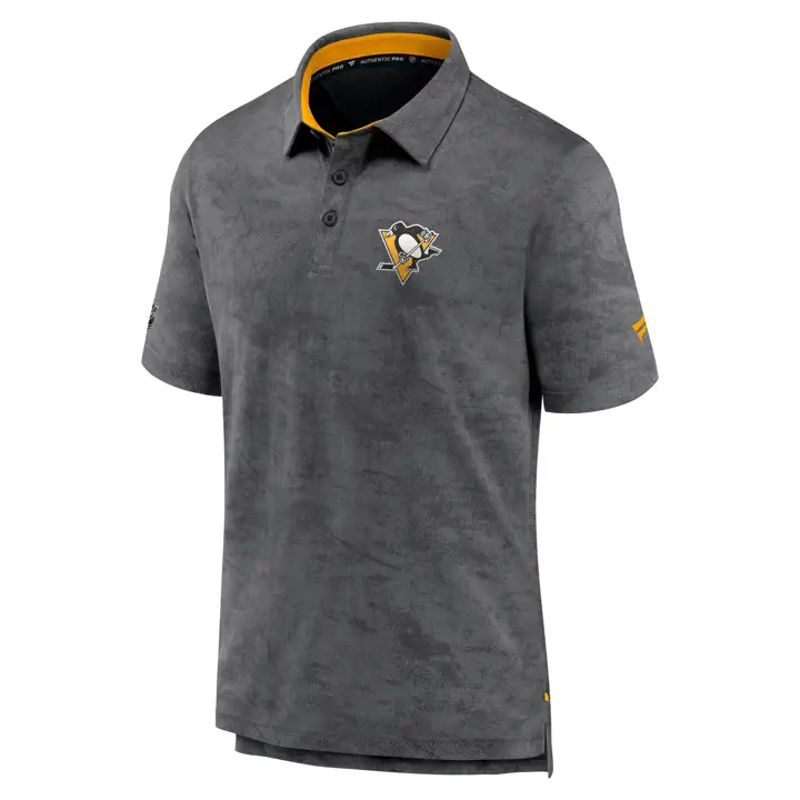 Pittsburgh Penguins NHL RINK Performance Polo NOIR