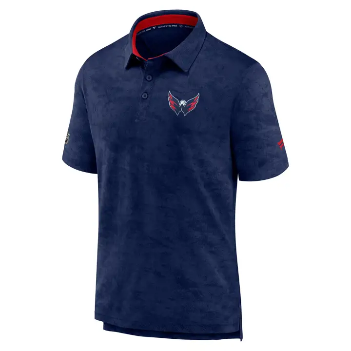 Polo de performance Washington Capitals LNH RINK MARINE