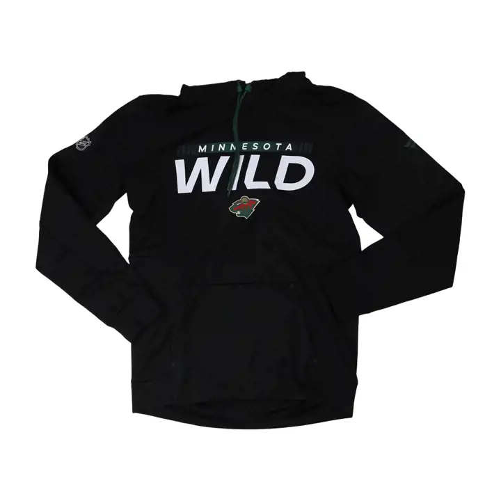 Chandail à capuchon performant LNH RINK Minnesota Wild noir