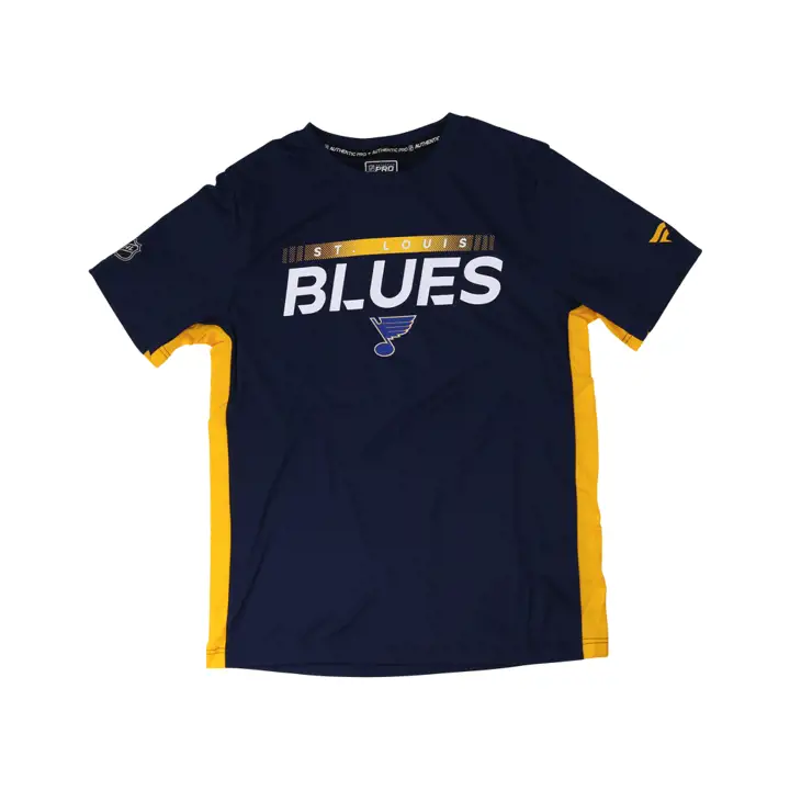 T-shirt technique NHL St. Louis Blues RINK Prime Marine/GL