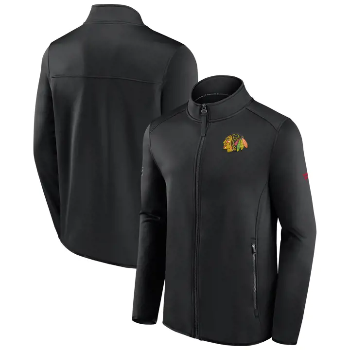 Veste polaire BLK NHL RINK des Blackhawks de Chicago