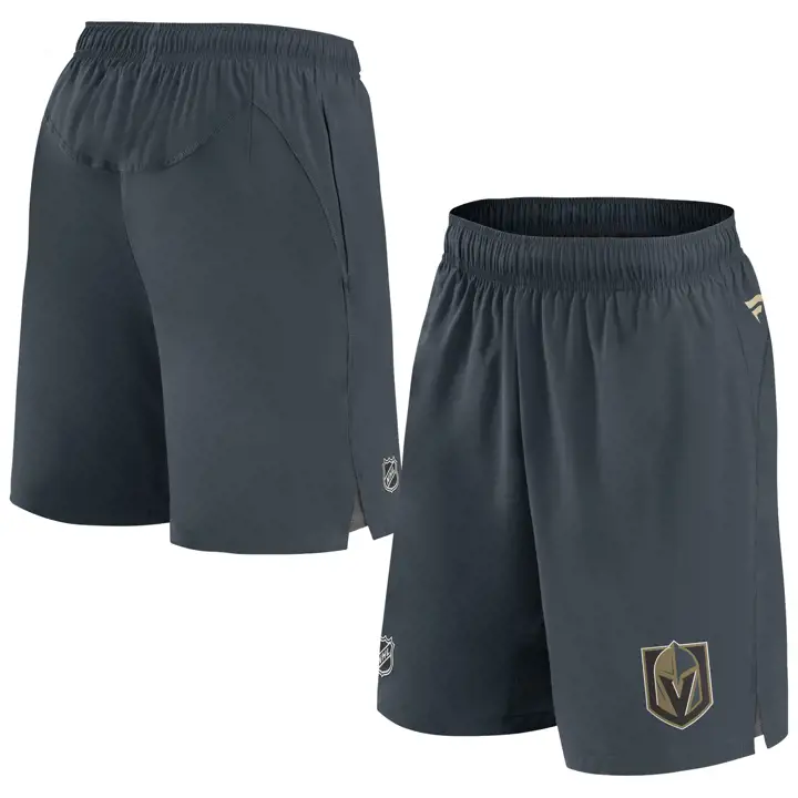 Short technique de la LNH des Golden Knights de Vegas GRIS