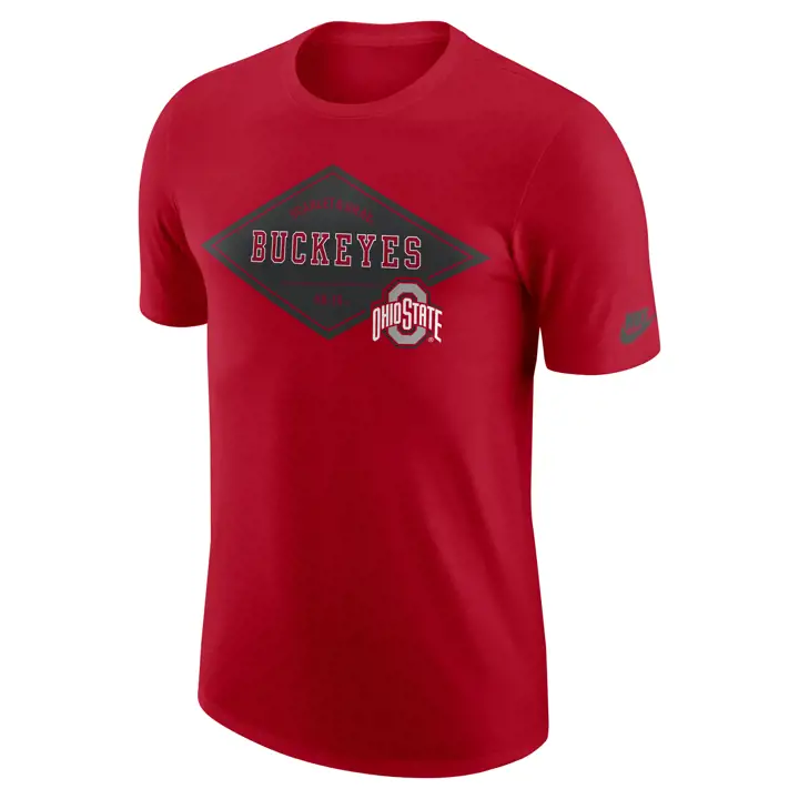 T-shirt moderne OHIO STATE BUCKEYES Légende NCAA 22 rouge