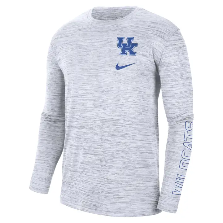 T-shirt manches longues NCAA Velocity GFX Kentucky Wildcats 22 blanc