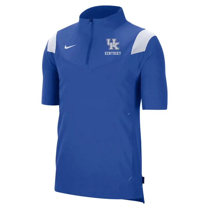 KENTUCKY WILDCATS NCAA Veste légère pour entraîneurs SS 22 royale
