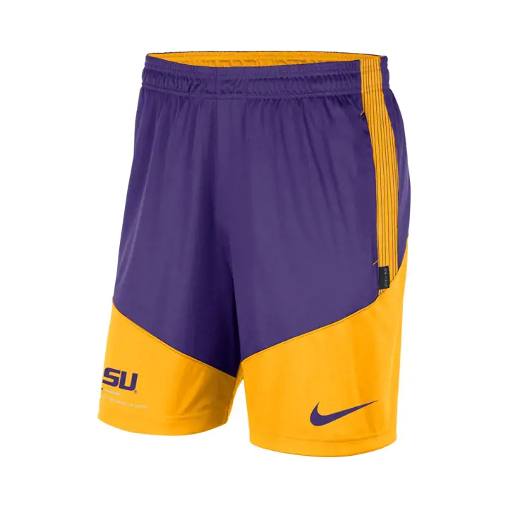 Short en maille LSU TIGERS NCAA DF 22 pur/gl/gl