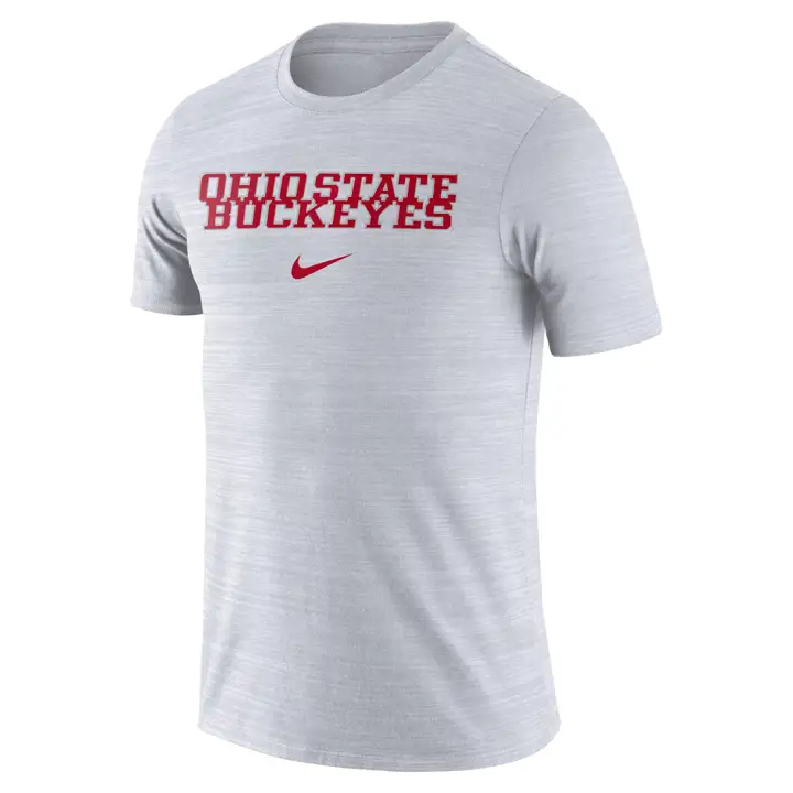 T-Shirt OHIO STATE BUCKEYES NCAA Velocity GFX 22 blanc
