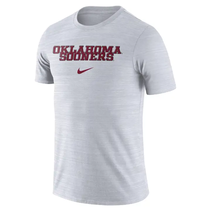 T-shirt OKLAHOMA SOONERS NCAA Velocity GFX 22 blanc