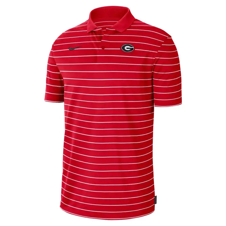 POLO GEORGIA BULLDOGS NCAA VICTOIRE 22 rouge/rouge/noir