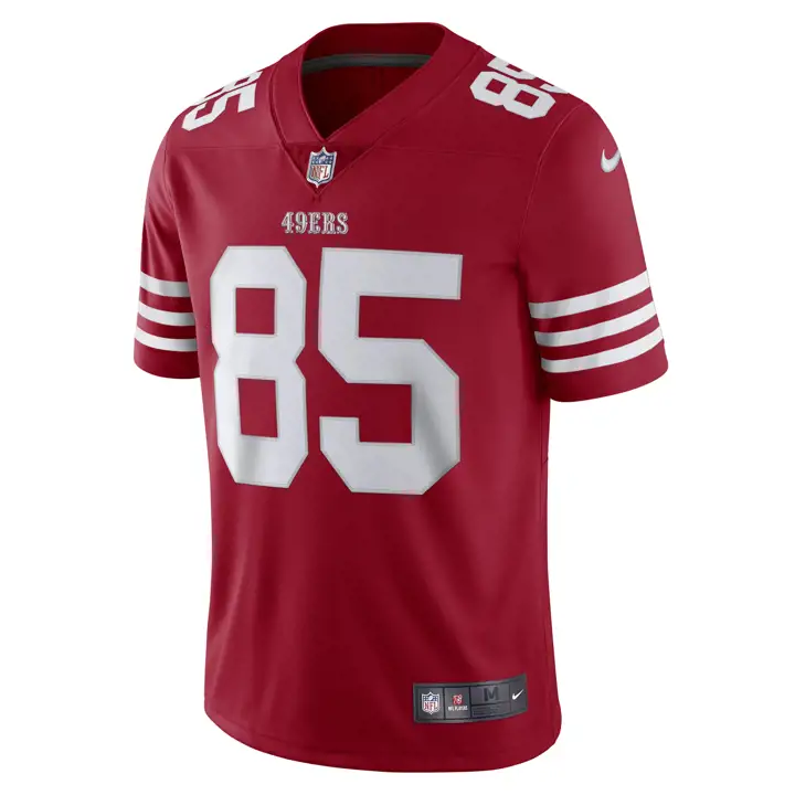 Maillot George Kittle des 49ers NFL Vapor Untouchable Limited ROUGE