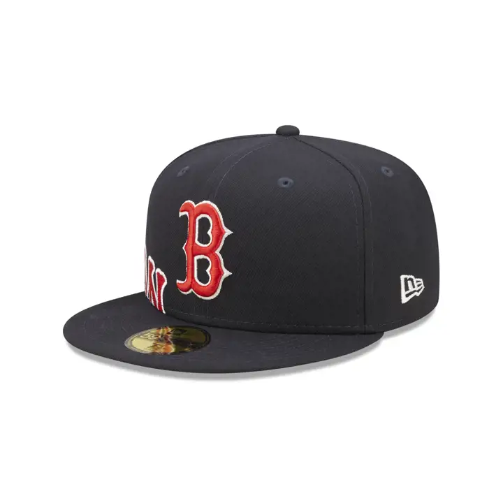 Boston Red Sox MLB Side Split 59FIFTY MARINE/MARINE/VERT