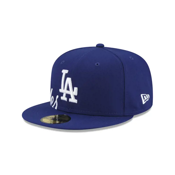 Los Angeles Dodgers MLB Side Split 59FIFTY BLEU/BLEU/GRN