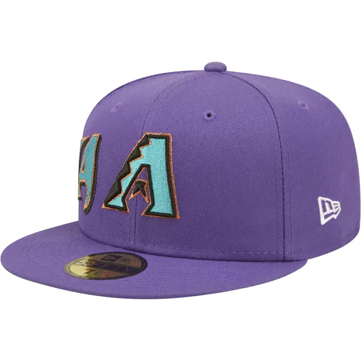 Arizona Diamondbacks MLB Side Split 59FIFTY VIO/VIO/VERT