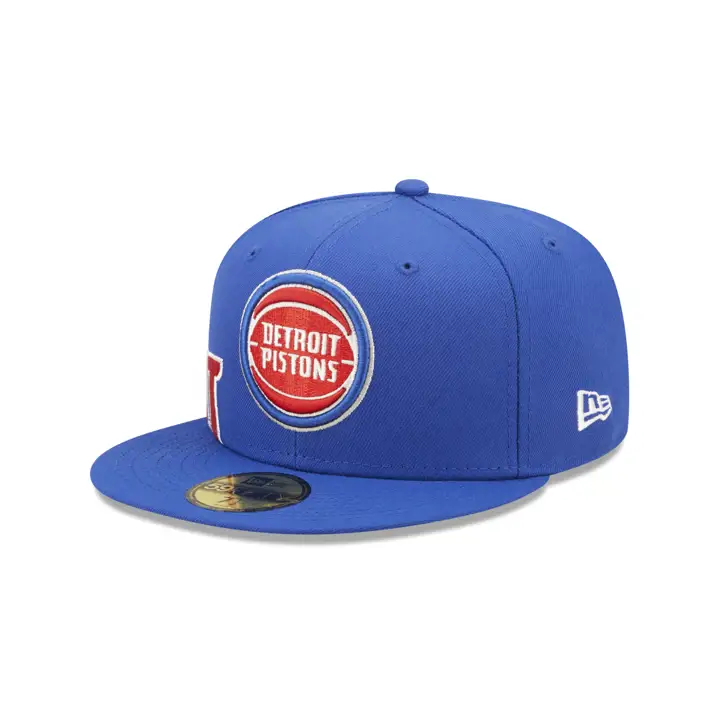 Casquette ajustée Detroit Pistons NBA Side Split 59FIFTY RBL/RBL/GRN