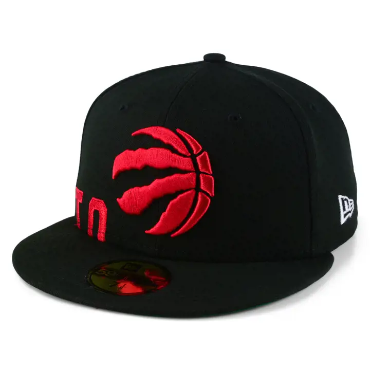 Casquette Toronto Raptors NBA Side Split 59FIFTY NOIR/NOIR/VERT