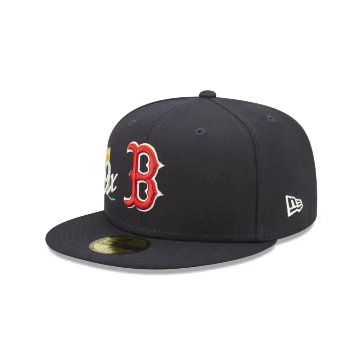 Boston Red Sox MLB Casquette 59FIFTY MARINE/MARINE/GRIS