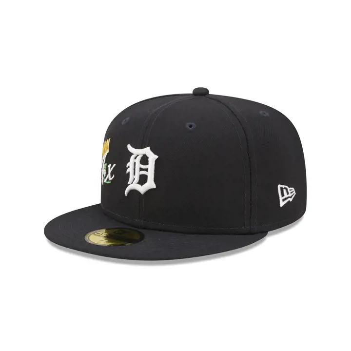 Casquette Detroit Tigers MLB Crown Champs 59FIFTY BLEU MARINE/BLEU MARINE/GRIS