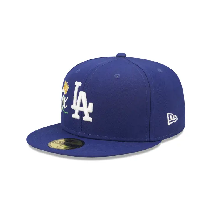 Casquette 59FIFTY Los Angeles Dodgers MLB Crown Champs BLEU/BLEU/GRIS