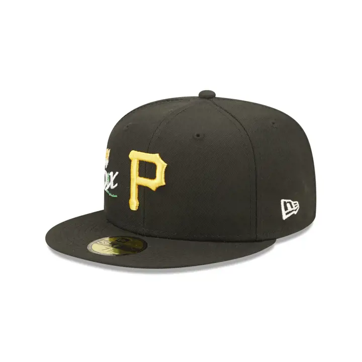 Casquette 59FIFTY MLB Pittsburgh Pirates Champion BLK/BLK/GRY