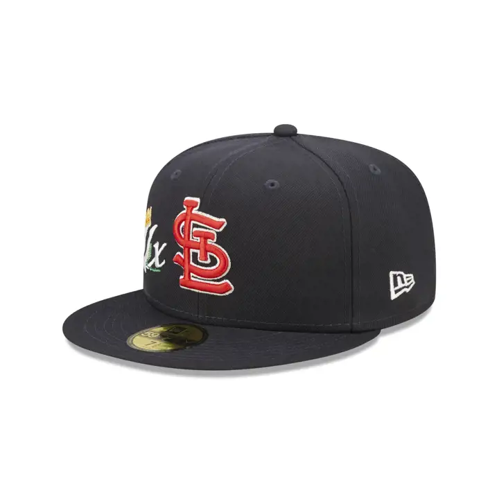 Casquette 59FIFTY MLB St. Louis Cardinals champion NAVY/NAVY/GRY