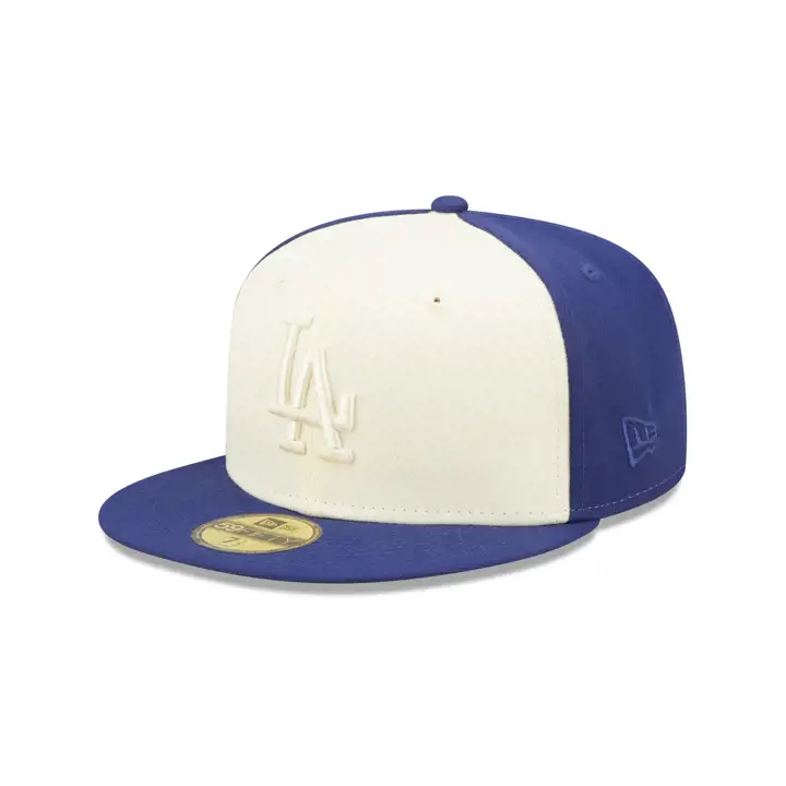 Los Angeles Dodgers MLB Tonal 2 Tone 59FIFTY IVO/BLEU/GRI