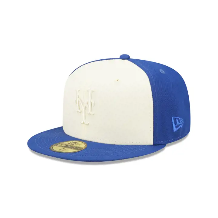 New York Mets MLB Tonal 2 Tone 59FIFTY IVO/ORG/GRY