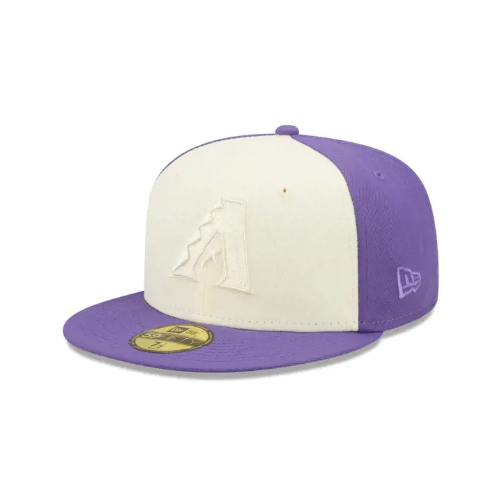 Arizona Diamondbacks MLB Tonal 2 Tone 59FIFTY IVO/PUR/GRY
