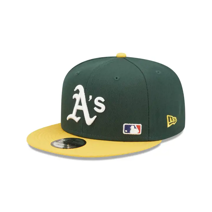 Casquette Oakland Athletics MLB Blackletter Arch 9FIFTY NOIR/VERT