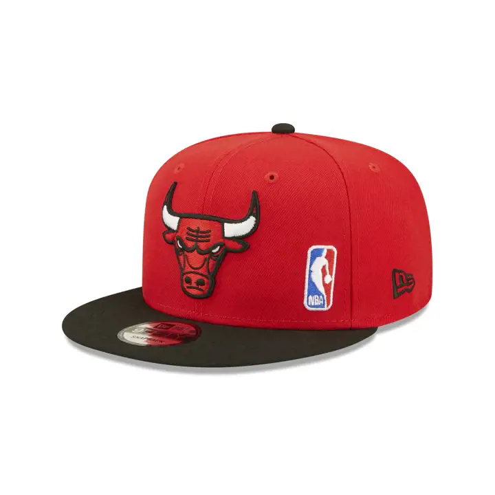 Casquette 9FIFTY des Chicago Bulls NBA « Blackletter Arch » ROUGE/VERT