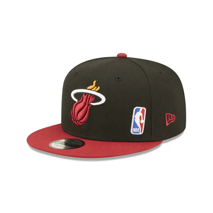 Miami Heat NBA Blackletter Arch 9FIFTY N/B/V