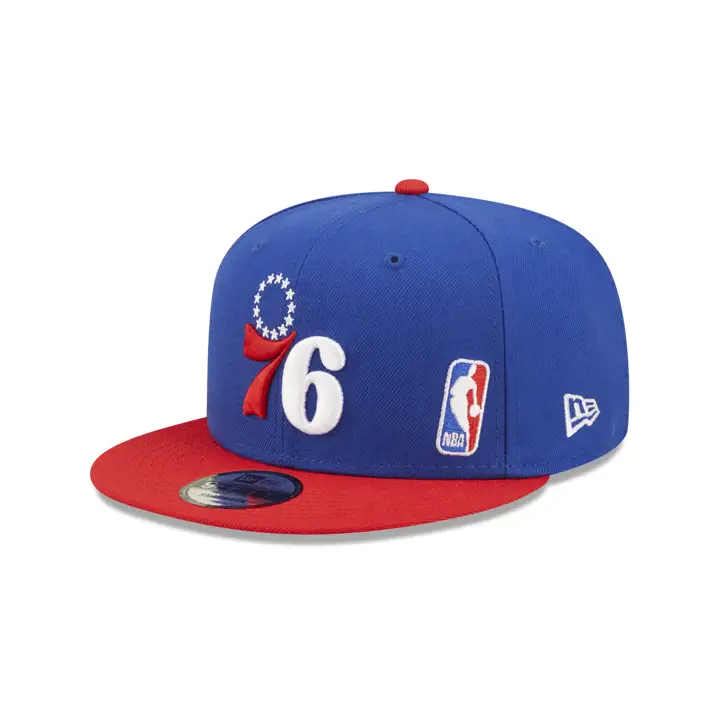 Philadelphia 76ers NBA Blackletter Arch 9FIFTY NOU/VRT