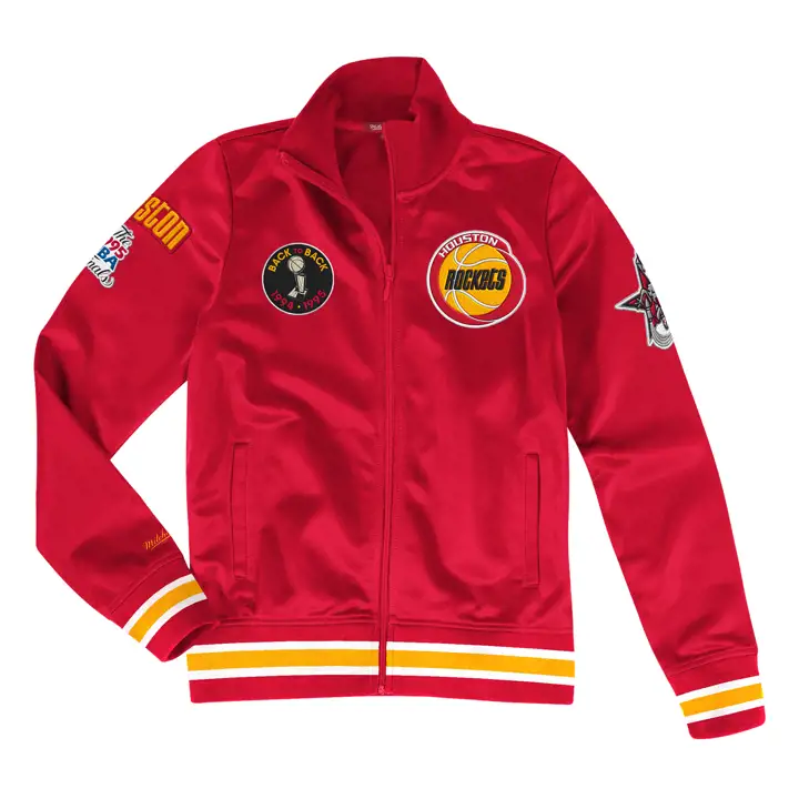 Veste de survêtement Houston Rockets NBA Champ City rouge